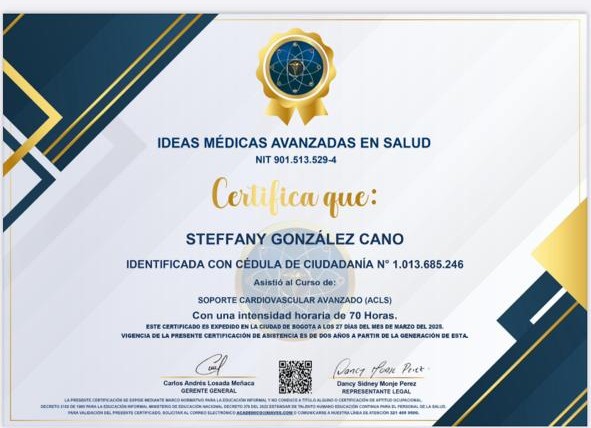 Soporte Cardiovascular Avanzado ACLS