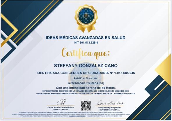 Inyectología y Sueros