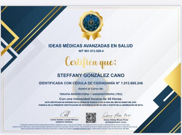 Terapia Respiratoria y Oxigenoterapia