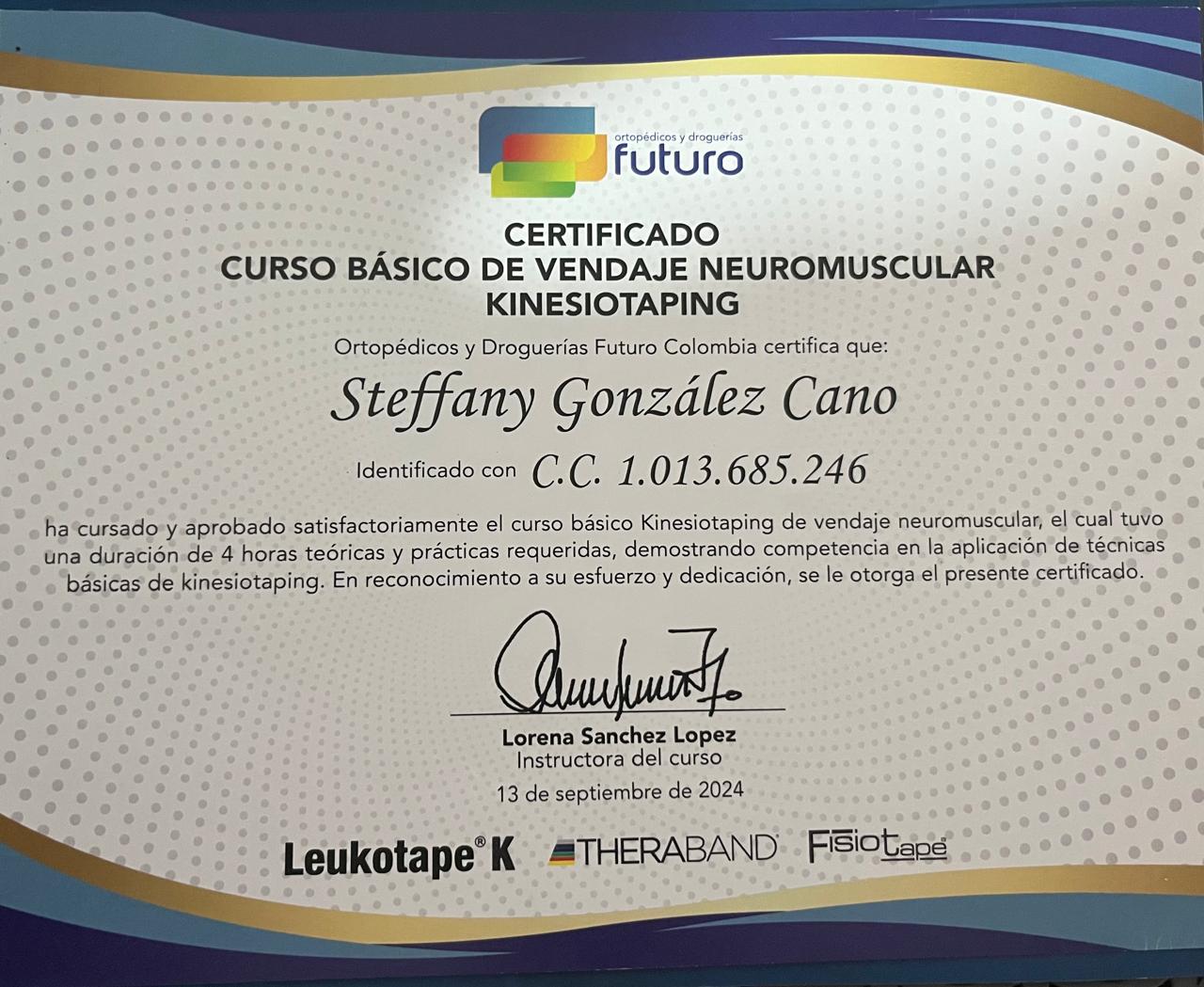 Vendaje Neuromuscular Kinesiotaping
