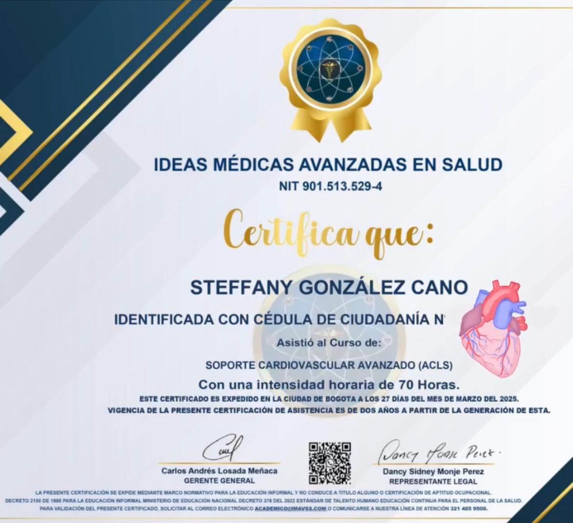 Soporte Cardiovascular Avanzado ACLS
